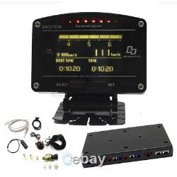 10IN1 DO907 Car Race Dash Dashboard Digital Display Gauge Meter Sensor Kit 9-16V