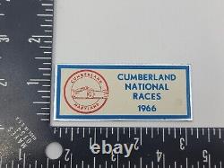 1966 Cumberland National Races Sports Car Club America Dash Emblem Plaque SCCA