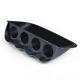 2 Inch 52mm Car Dash Board 4 Holes Gauge Pod Carbon Fiber Gauge Pod Mount Holder