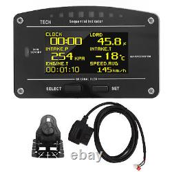 9V-16V OBD2 Gauge DO907OBD Accurate Dash Race Display For Car