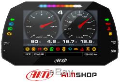 Aim MXG Strada 1.2 Road Icons Car Racing 7 TFT Dash Dash Display CAN Harness