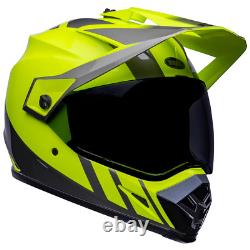Bell MX-9 Adventure MIPS Dash Helmet Hi-Viz Yellow / Grey