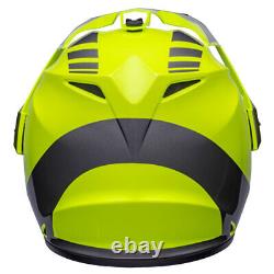 Bell MX 9 Adventure MIPS Dash Hi-Viz Yellow / Grey Motorcycle Motorbike Helmet