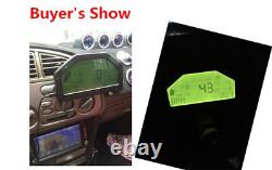 Car Dash Race Display Gauge SENSOR KIT Dashboard LCD Screen 9000rpm Rally Gauge