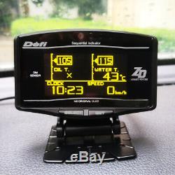 Car Dash Race Display OBD Dashboard LCD Screen Digital Racing Gauge Rally Kit