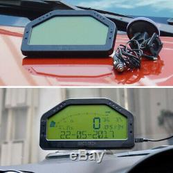 Car Race Dash Display OBD2 Bluetooth LCD Screen Digital Dashboard Gauge Speed