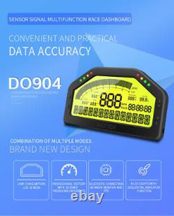 DO904 Dash Race Display Bluetooth Sensor Kit LCD Screen Gauge Meter for 12V Car