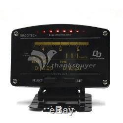 DO907 Rally Car Race Dash Dashboard Digital Display Gauge Meter Full Sensor Kit