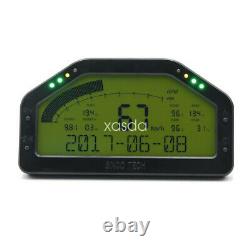 DO908 Car Race Dash Dashboard Gauge LCD Screen Full Sensor 10V-16V #TOP