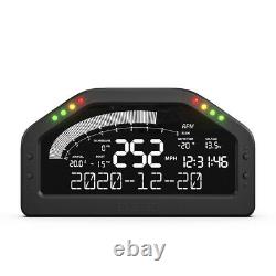 DO922 Car Dashboard Display Race Dash Display Kit Water Temperature Oil Pressure