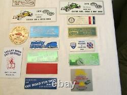 Dash Plaque Emblem Sign Collection, 1970s-1980s, Racing and Street Car Events