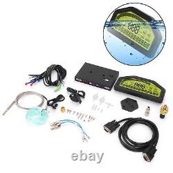 Dash Racing Display Low Power Consumption Plastic Dashboard LCD Gauge For Car