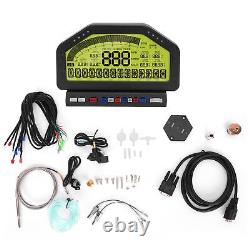 Dash Racing Display Low Power Consumption Plastic Dashboard LCD Gauge For Car