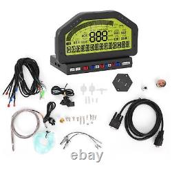 Dash Racing Display Low Power Consumption Plastic Dashboard LCD Gauge For Car