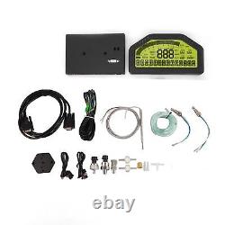 Dash Racing Display Low Power Consumption Plastic Dashboard LCD Gauge For Car