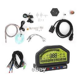 Dash Racing Display Low Power Consumption Plastic Dashboard LCD Gauge For Car