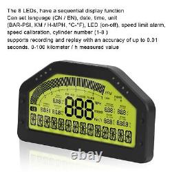 Dash Racing Display Plastic Dashboard LCD Display With High Performance For Car