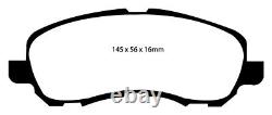 EBC B10 Brake Kit Front Pads Discs for Chrysler Sebring C4 Compass ASX