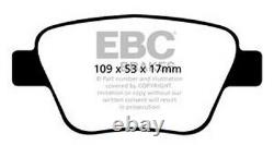 EBC B10 Brake Kit Rear Pads Discs for Audi A3 Superb EOS Scirocco