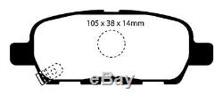 EBC B11 Brake Kit Rear Pads Discs For Infiniti Q60