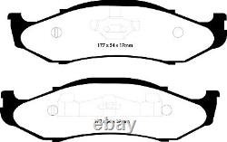 EBC B12 Brake Kit Front Pads Discs for Jeep Wrangler 2 (Tj)
