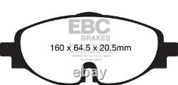 EBC B15 Brake Kit Front Pads Discs For Audi Tt Rodster FV9