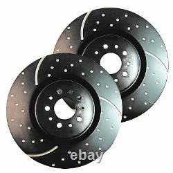 EBC GD Sport Rotors / Turbo Grooved Upgraded Front Brake Discs (Pair) GD582