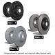 Ebc Usr Series Fine Slotted Disc Rotors (pair) (usr1521)