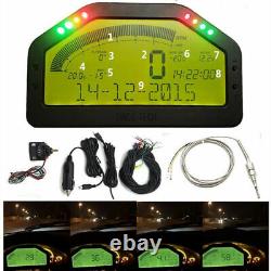 Full Car Dash Race Sensor Kit Pro Blueteeth Dashboard Display Rally Gauge Custom