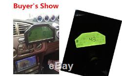 Full Car Sensor Kit Dash Race Display Rally Dashboard Gauge Monitor 9000 RPM