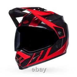 Full Helmet Bell MX-9 Adventure Mips Dash Gloss Black/Red