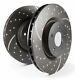 Gd1512 Ebc Turbo Grooved Brake Discs Front (pair) Fit Bmw