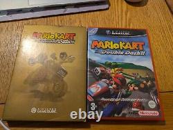 Gamecube MARIO KART Double Dash Game + Limited Edition GOLD SLEEVE PAL Version