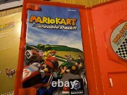 Gamecube MARIO KART Double Dash Game + Limited Edition GOLD SLEEVE PAL Version