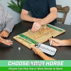 GoSports Derby Dash Horse Race Game Set Dice Horse Racing Game