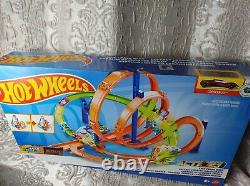 Hot Wheels Let's Race Netflix -Track Set, Epic Crash Dash Brand new in box