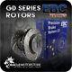 New Ebc Turbo Groove Rear Discs Pair Performance Discs Oe Quality Gd7022