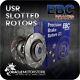 New Ebc Usr Slotted Front Discs Pair Performance Discs Oe Quality Usr1427