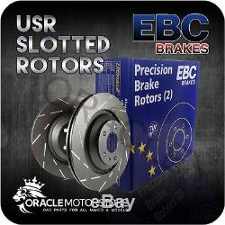 New Ebc Usr Slotted Front Discs Pair Performance Discs Oe Quality Usr1850