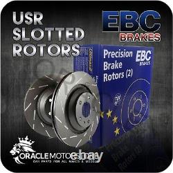 New Ebc Usr Slotted Front Discs Pair Performance Discs Oe Quality Usr7255