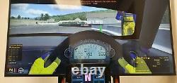 PLAYSEAT Car Race Simulator Racing Rig FANTATEC and AIM Dash, Travel Case