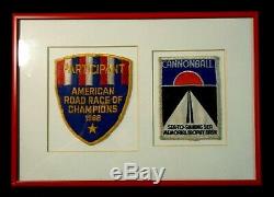 RARE Old Car Patch Lot 1968 American Road Race Champions & Cannonball Sea Dash