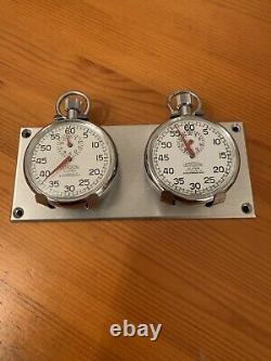 Retro Rally / Race Dash Mounted Timer Panel suit Historic Car, Speedster, 356