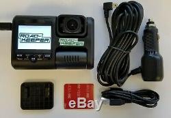 Road-Keeper dash cam dual camera 1080p GPS Comparo software Racing Road cars