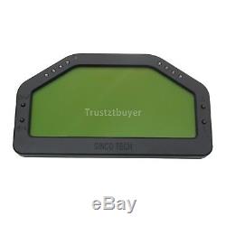 SINCOTECH DO904 Car Race Dash Bluetooth Full Sensor Dashboard LCD Rally Gauge DE