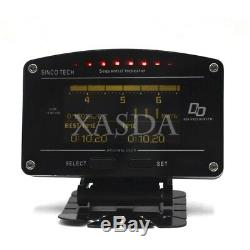 SINCOTECH DO907 Rally Car Race Dash Dashboard Digital Display Gauge Meter xa80