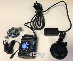 Sony Hxr-mc1 Hd Car Police Video Dash Crash Helmet Camera Racing 1080p 10x Zoom