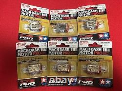 Tamiya Mini 4WD Mach Dash Motor Set of 6 New