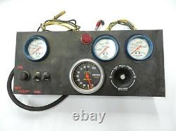 Troyer Race Car Dash Panel / Gauge Cluster Engine Stand / Dyno Autometer