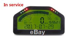 12v Tableau De Bord De Voiture Rallye Écran LCD Gauge Dash Race Display Sensor Kit Bluetooth